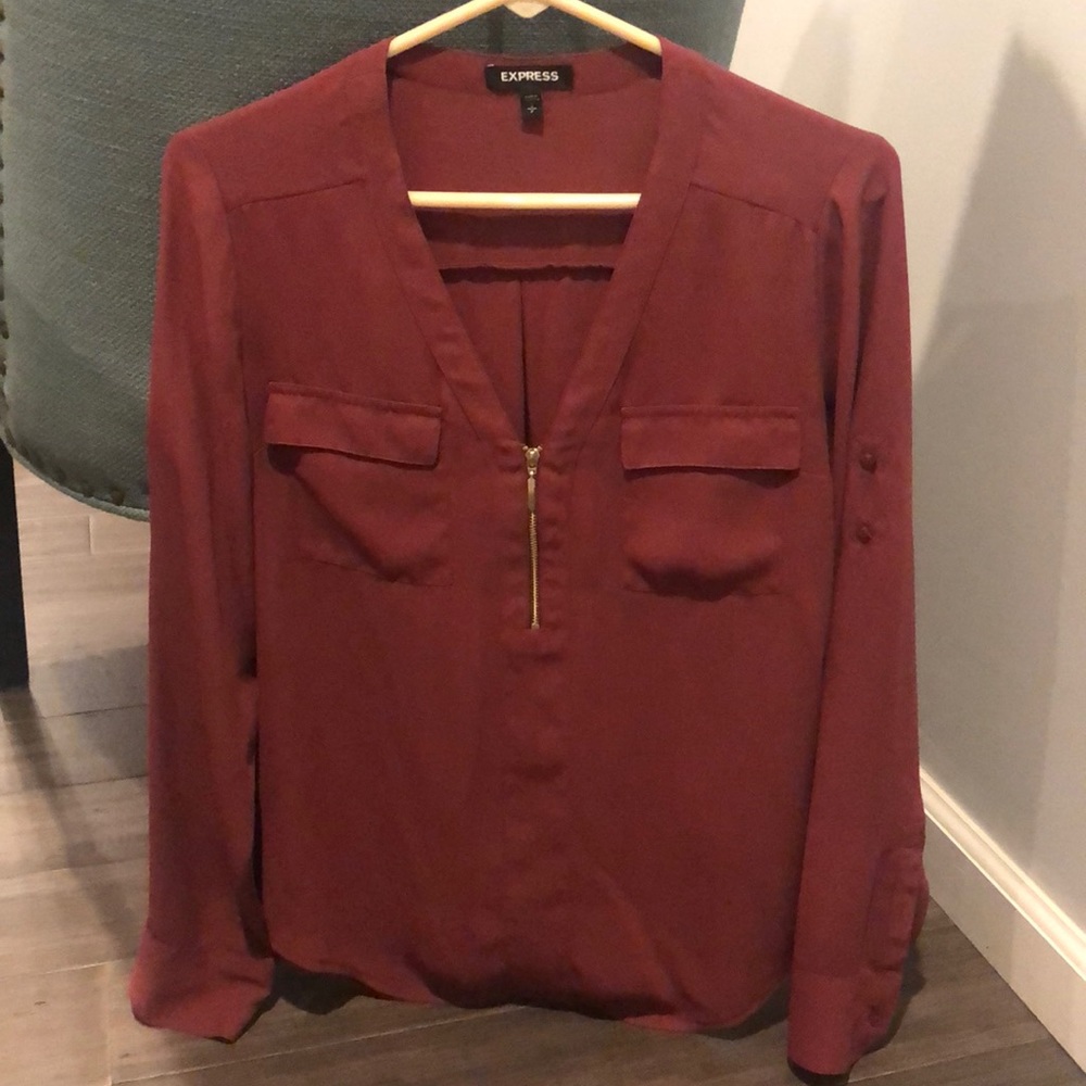 Long sleeve blouse